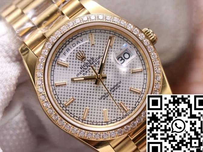 EW Day-Date Silver Dial Factory Rolex M228348RBR-0005 0413